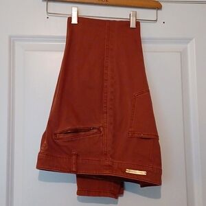 Pelcro and the Letterpress,rust,denim,cargo style,jean.Sz.28